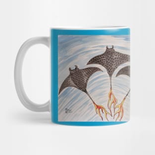 Manta Ray Pop Art Mug